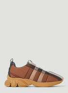 Burberry - Padded Classic Sneakers in Brown