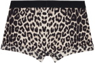 TOM FORD Beige & Black Graphic Boxers