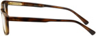 Gucci Tortoiseshell Rectangular Glasses