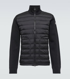 Moncler - Paneled down-padded jacket