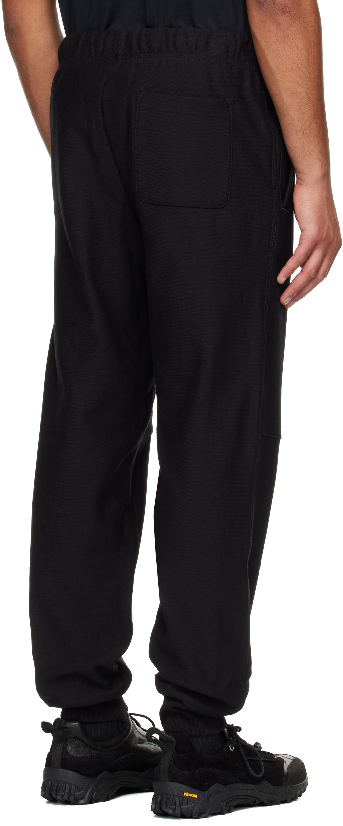 Carhartt Work In Progress Black American Script Jogging Sweatpants