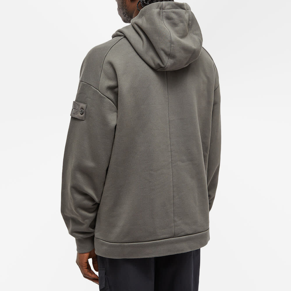 Stone Island Men's Ghost Popover Hoody in Dark Grey Stone Island