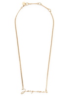 Jacquemus La Chaine Jacquemus Necklace - Gold - One Size
