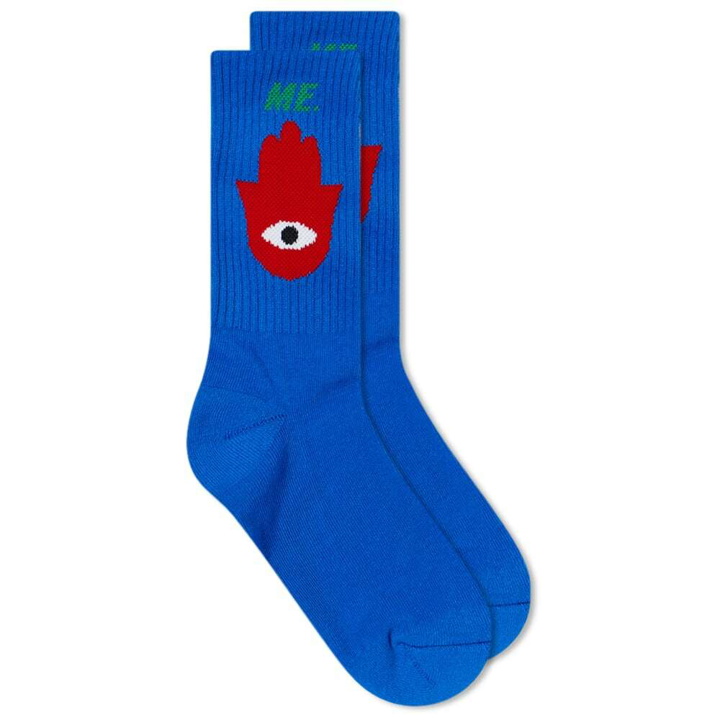 Photo: Melody Ehsani Women's Protection Sock in Athletic Blue