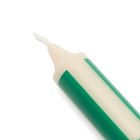 HAY Pattern Candle - Check in Off-White/Green 