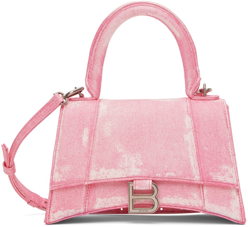 Balenciaga Pink Small Hourglass Bag Balenciaga