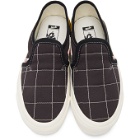 Vans Black Taka Hayashi Edition 47 LX Slip-On Sneakers