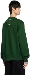 Wooyoungmi Green Square Label Sweatshirt