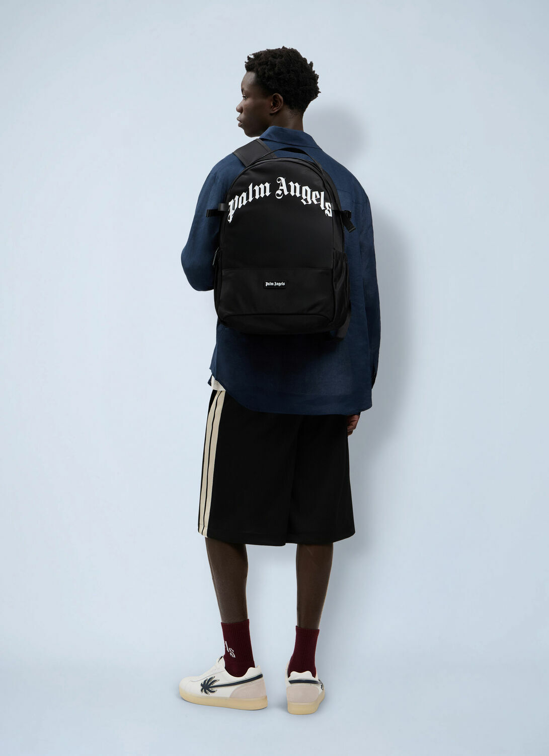 Palm Angels Curved Logo Backpack