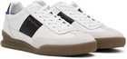 PS by Paul Smith White & Black Leather Dover Sneakers