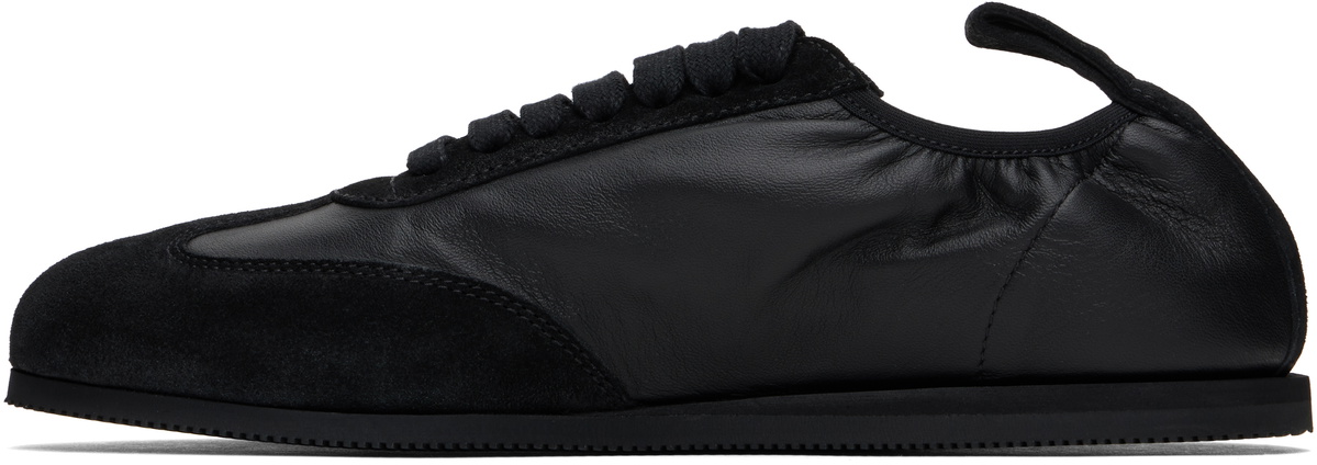 Ann Demeulemeester Black Sami Low-Top Boxing Sneakers