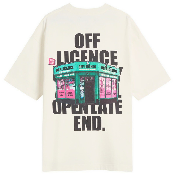 Photo: END. Open 'til Late T-Shirt in Ecru