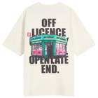 END. Open 'til Late T-Shirt in Ecru