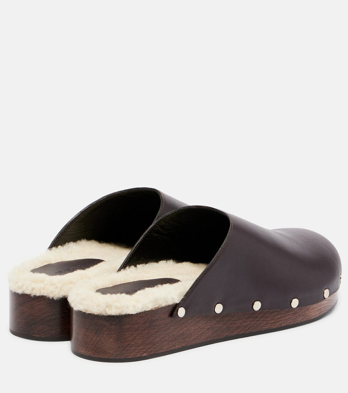 Le Monde Béryl Agnes studded leather mules