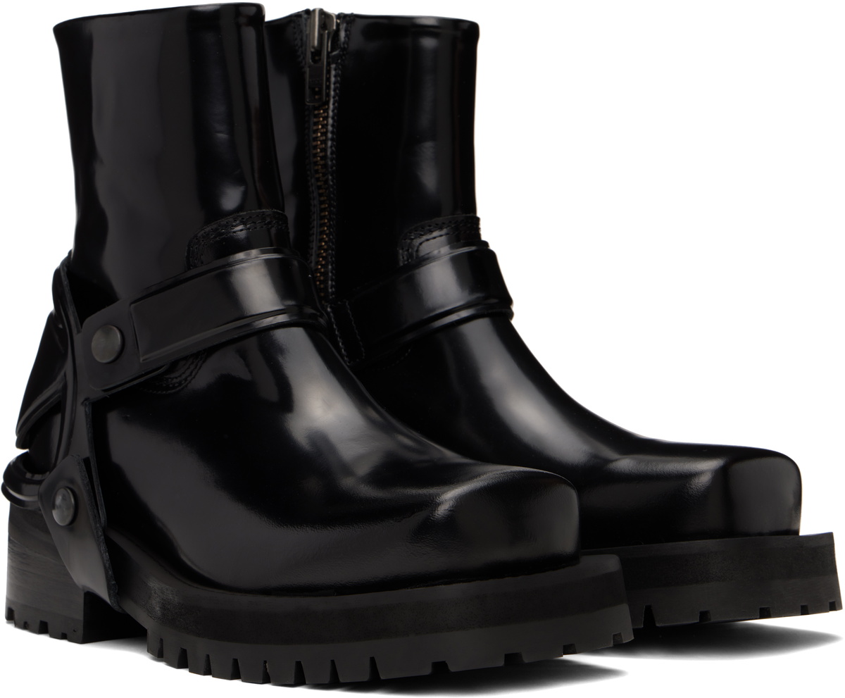 Diesel Black D-Texan Ch Boots Diesel