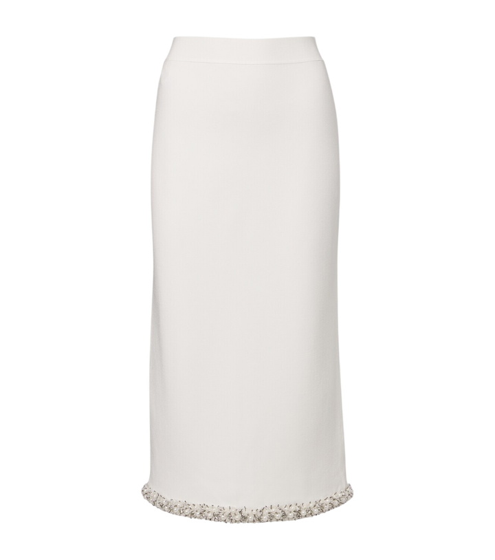 Photo: Simkhai Idina embellished midi skirt