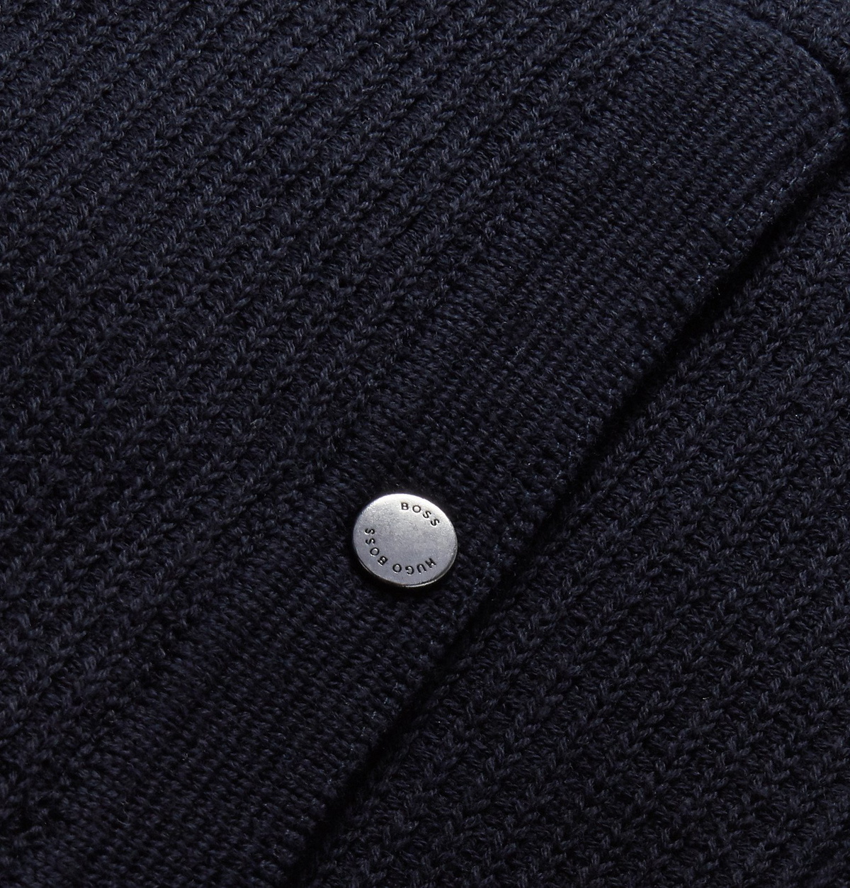 Hugo Boss - Slim-Fit Ribbed Cotton and Virgin Wool-Blend Zip-Up ...