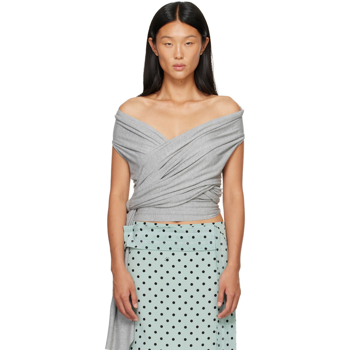 Gimaguas Gray Ashley Top