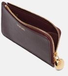 Loewe Pebble leather card holder