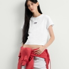 END. Women's Drift Baby T-Shirt in White