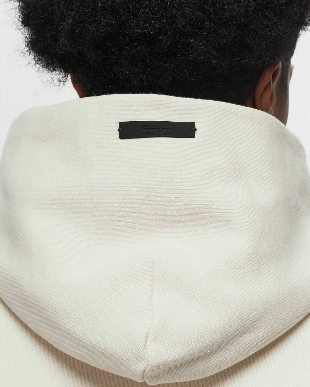 Fear Of God Essentials Fleece Hoodie Beige Hoodies Fear Of God Essentials