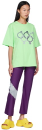 ERL Purple Polyester Lounge Pants