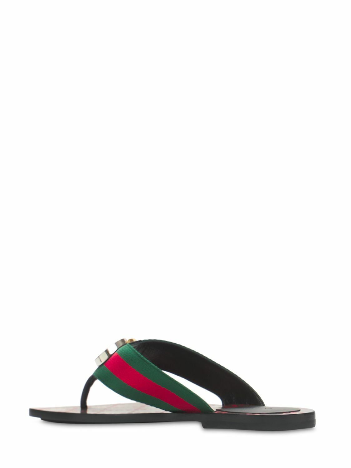 Gucci Web Thong Sandals GUCCI || Men display picture 3