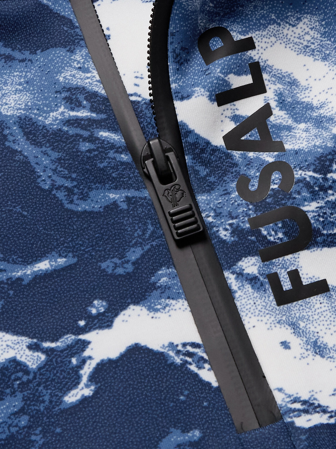 Fusalp - Timothy Printed Half-Zip Ski Base Layer - Blue
