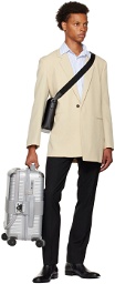 FPM Milano Silver Bank Zip Suitcase