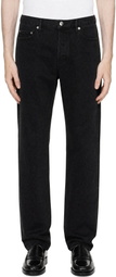 A.P.C. Black New Standard Jeans