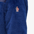 Moncler Grenoble Men's Reversible Polartech Fleece Jacket in Blue