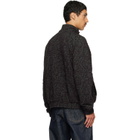 Dries Van Noten Purple & Green Jacquard Jacket