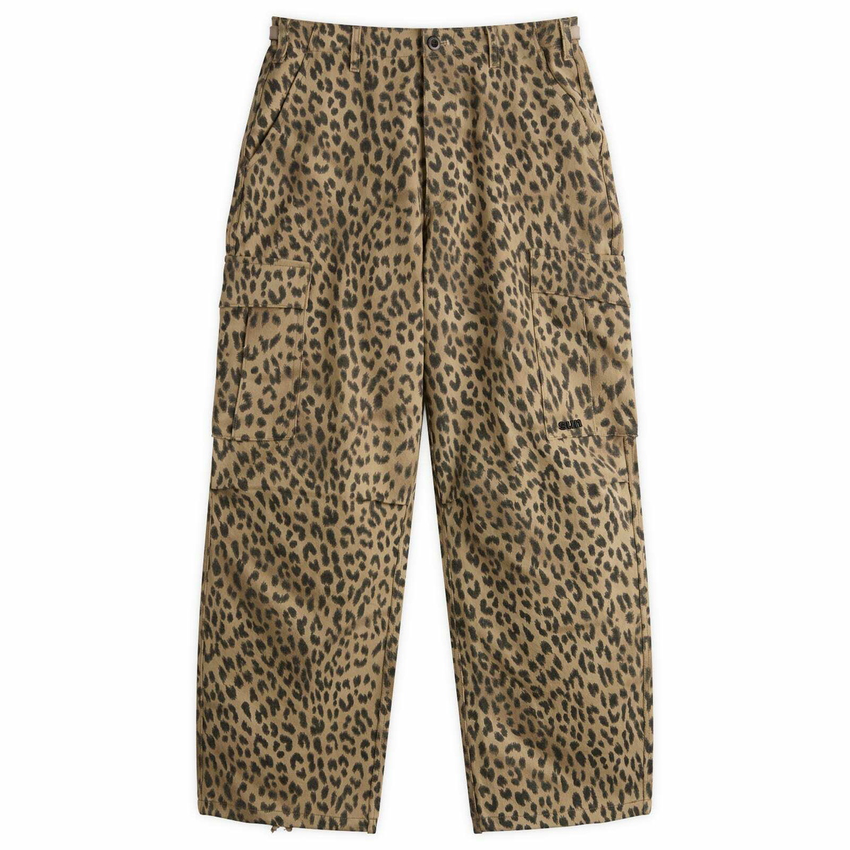 SUNDAYFRUITMARKET Women's Sun Cargo Pants in Leopard