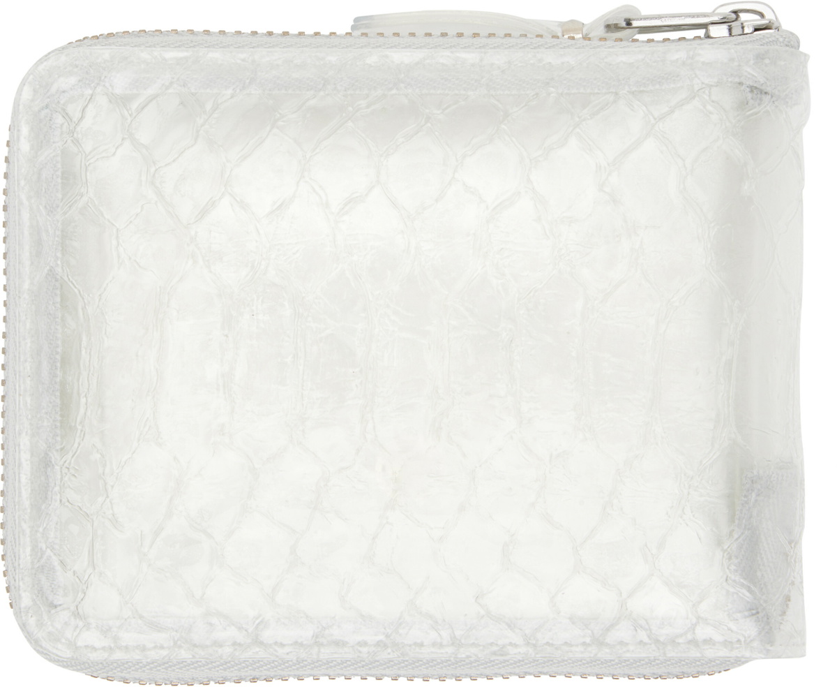COMME des GARÇONS WALLETS Transparent Snake Wallet