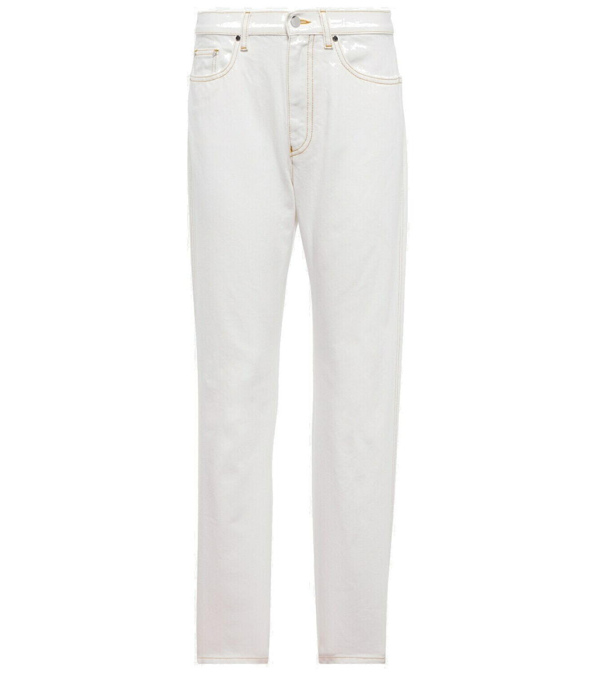 Moncler - High-rise straight jeans Moncler