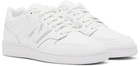 New Balance White 480 Sneakers