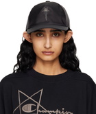 Rick Owens Black Champion Edition Baseball Cap