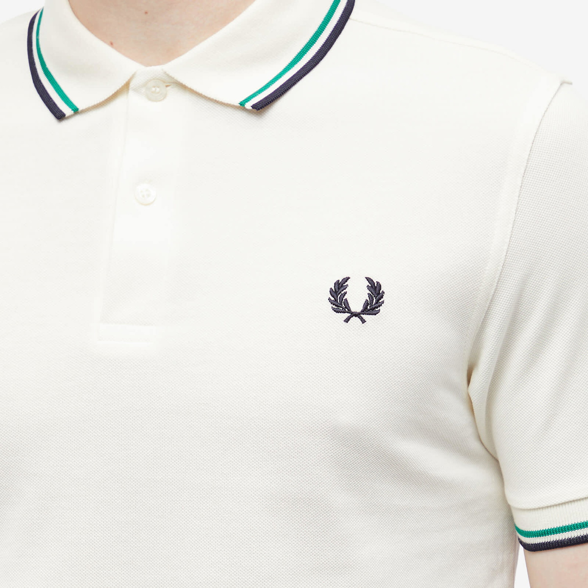 light green fred perry polo