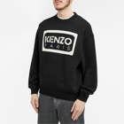 Kenzo Men's Logo Crew Knit in Black