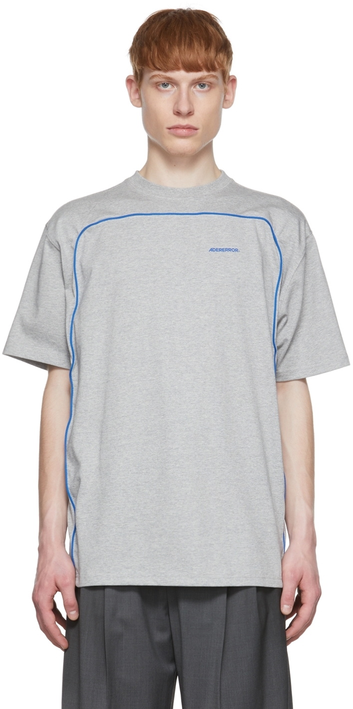 ★ADERERROR★ Tap tshirt Grey ADER error Grey Tap T-Shirt ADER error