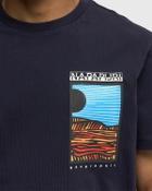 Napapijri S-VALDOR SS TEE Blue Mens Shortsleefe