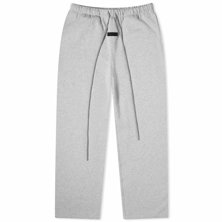 Photo: Fear of God ESSENTIALS Men's Spring Lounge Pants in Light Heather Grey