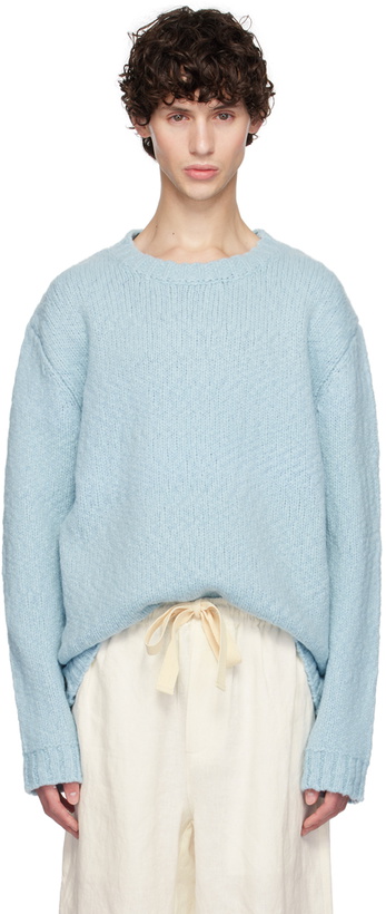 Photo: COMMAS Blue Crewneck Sweater