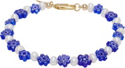 éliou White & Blue Amelia Bracelet