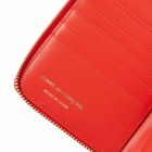 Comme des Garçons SA2100 Classic Wallet in Orange