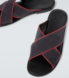 Manolo Blahnik Otawi suede sandals