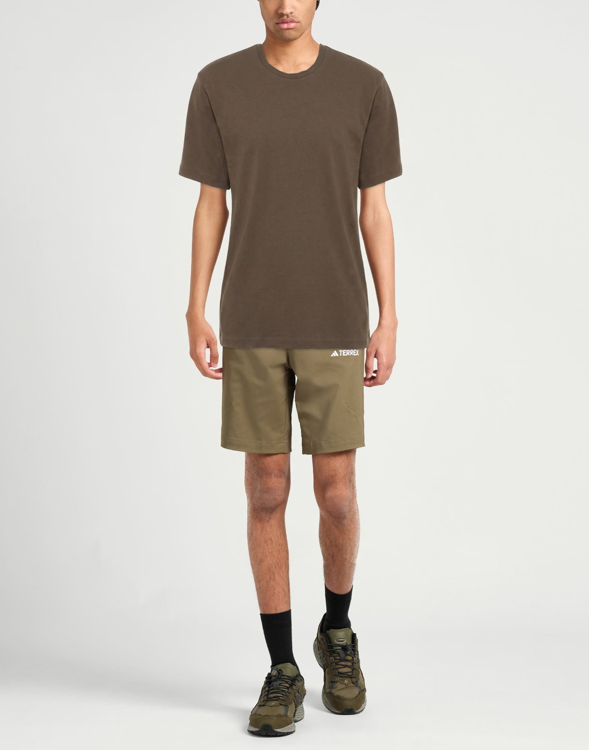 The North Face Mens T-shirt Dark in Brown