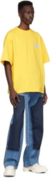 We11done Yellow Cotton T-Shirt