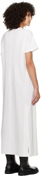 Studio Nicholson Off-White Zip Maxi Dress