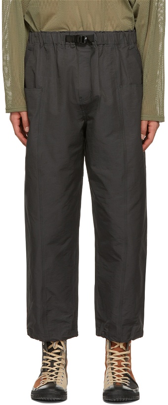 Photo: South2 West8 Grey Belted Centre Seam Trousers